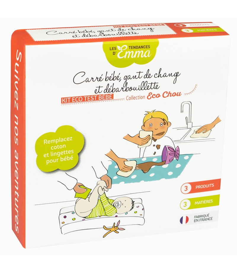 Kit Eco Test Bebe Ecologique 1 Carre Bebe 1 Gant De Change 1 Debarbouillette Les Kit Eco Test Bebe Ecologique 1 Carre Bebe 1 Gant De Change 1 Debarbouillette Les