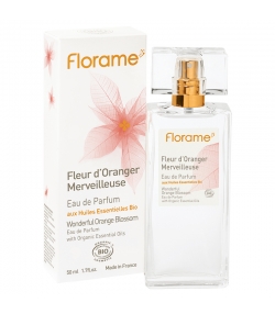 BIO-Eau de Parfum Fleur d'Oranger Merveilleuse - 50ml - Florame