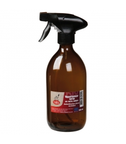 Vaporisateur spray en verre ambré 500ml - 1 pièce - La droguerie écologique