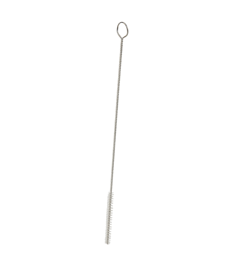 Goupillon de nettoyage pour paille en inox ah table