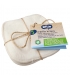 Lingettes bébé bi-faces lavables en coton bio - 5 pièces - Zélio