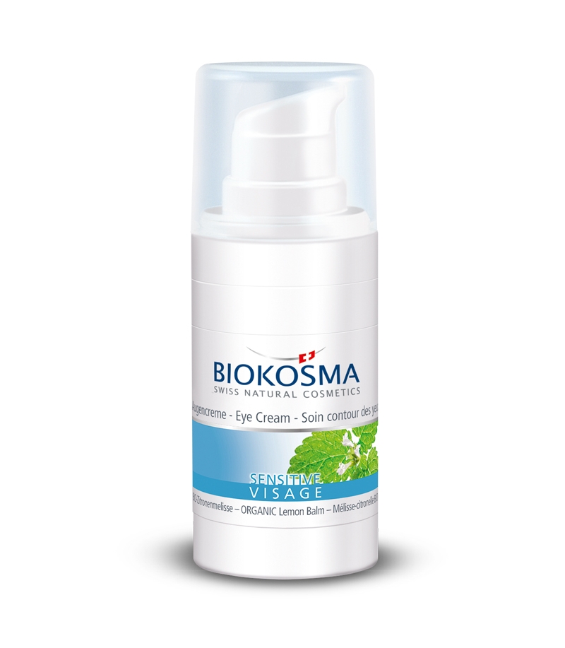 BIO-Augencreme Zitronenmelisse - 15ml - Biokosma Sensitive BIO-Augencreme Zitronenmelisse - 15ml - Biokosma Sensitive