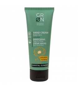 Crème mains protectrice BIO calendula & chanvre - 75ml - GRN Essential Elements Crème mains protectrice BIO calendula & chanvre - 75ml - GRN Essential Elements