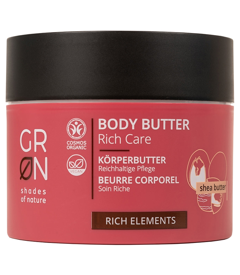 Beurre corporel riche BIO beurre karité - 200ml - GRN Rich Elements Beurre corporel riche BIO beurre karité - 200ml - GRN Rich Elements