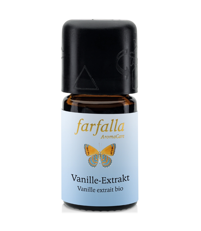 Ätherisches BIO-Öl Vanille (Extrakt) - 5ml - Farfalla