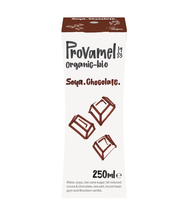 Boisson au soja chocolat BIO - 250ml - Provamel Boisson au soja chocolat BIO - 250ml - Provamel