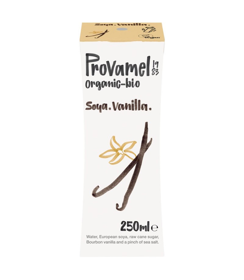 Boisson au soja vanille BIO - 250ml - Provamel Boisson au soja vanille BIO - 250ml - Provamel