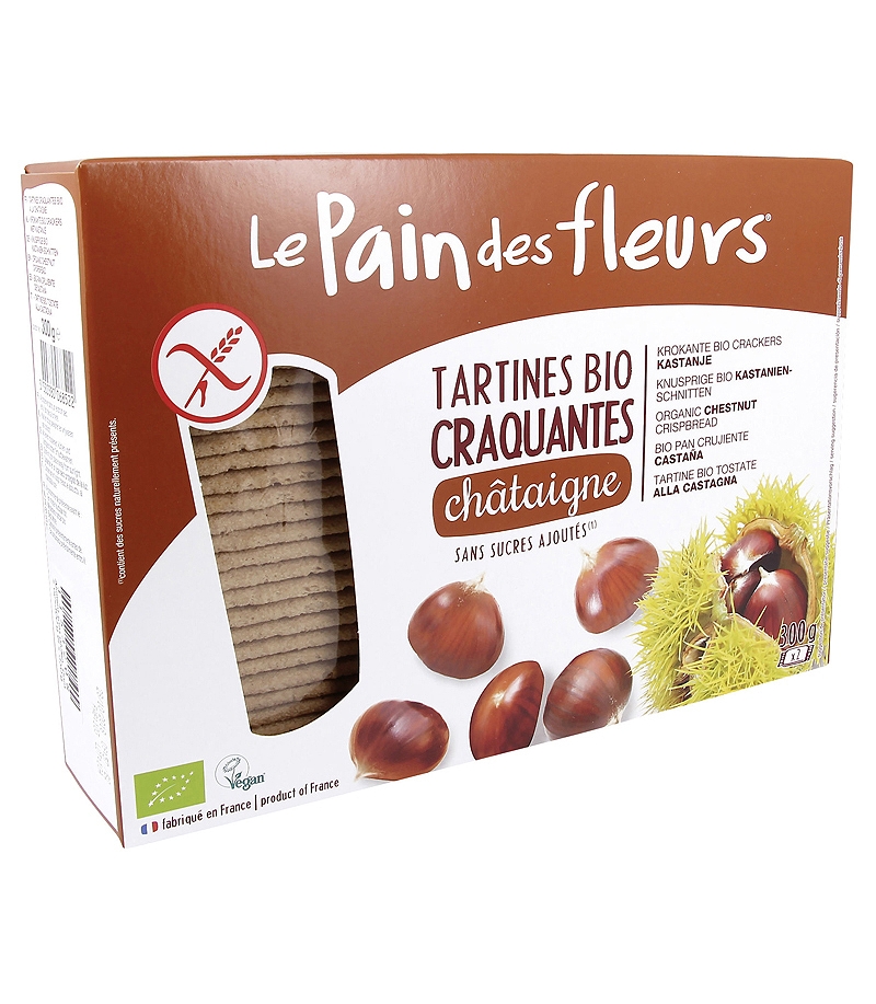 Kastanien BIO-Schnitten - 300g - Le pain des fleurs Kastanien BIO-Schnitten - 300g - Le pain des fleurs
