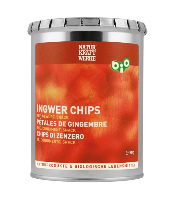 BIO-Ingwer Chips - 90g - NaturKraftWerke