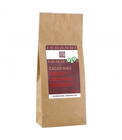 Morceaux de graines de cacao pur "Cacao nibs" BIO - 75g - NaturKraftWerke Morceaux de graines de cacao pur "Cacao nibs" BIO - 75g - NaturKraftWerke
