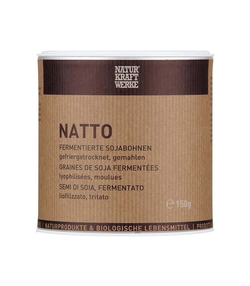 Natto graines de soja fermentées en poudre 150g NaturKraftWerke