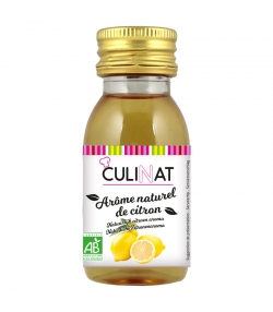 Arôme naturel de citron BIO - 60ml - Culinat