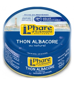 Thon albacore au naturel - 160g - Phare d'Eckmühl