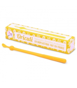 Oriculi jaune nettoyeur d'oreilles écologique en bioplastique - 1 pièce - Lamazuna Oriculi jaune nettoyeur d'oreilles écologique en bioplastique - 1 pièce - Lamazuna