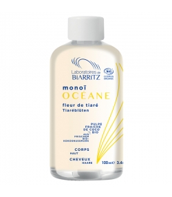 BIO-Pflegeöl für Körper & Haar Monoï & Tiaréblüte - 100ml - Laboratoires de Biarritz BIO-Pflegeöl für Körper & Haar Monoï & Tiaréblüte - 100ml - Laboratoires de Biarritz