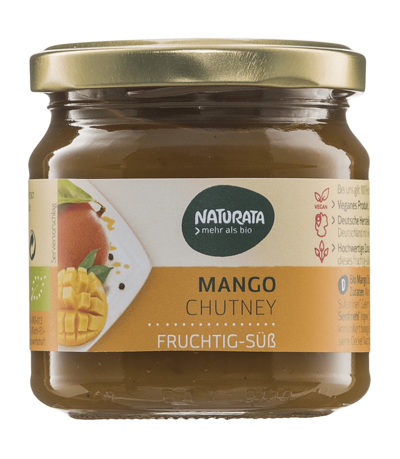 BIO-Chutney Mango Naturata 225g