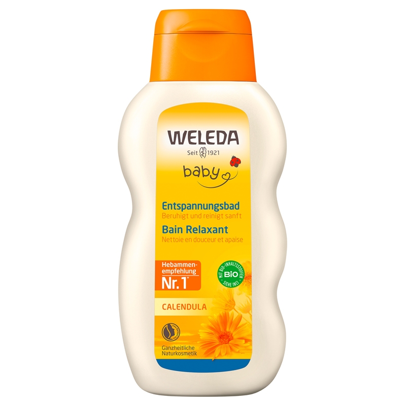 Bain Relaxant Bebe Bio Calendula 0ml Weleda Bain Relaxant Bebe Bio Calendula 0ml Weleda