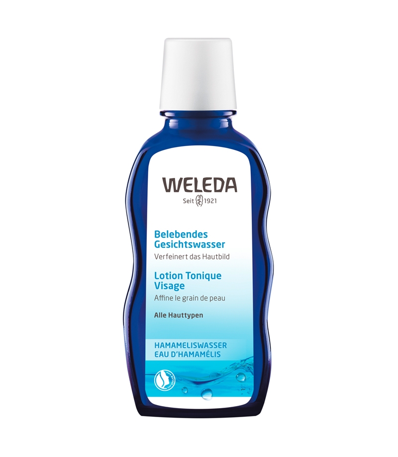 Lotion tonique BIO hamamélis - 100ml - Weleda Lotion tonique BIO hamamélis - 100ml - Weleda