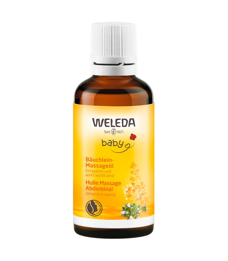 BIO-Baby-Bäuchlein-Massageöl Mandel - 50ml - Weleda BIO-Baby-Bäuchlein-Massageöl Mandel - 50ml - Weleda