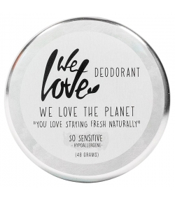 Déodorant crème So Sensitive naturel sans bicarbonate & sans huile essentielle - 48g - We Love The Planet Déodorant crème So Sensitive naturel sans bicarbonate & sans huile essentielle - 48g - We Love The Planet