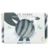 BIO-Seife Zebra Jojoba, Reismilch & Kohle - 100g - terAter