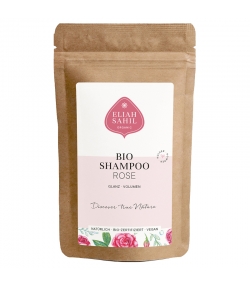 Shampooing en poudre brillance & volume BIO rose - 10g - Eliah Sahil