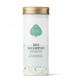 Shampooing en poudre sensitif BIO spiruline & camomille - 100g - Eliah Sahil Shampooing en poudre sensitif BIO spiruline & camomille - 100g - Eliah Sahil