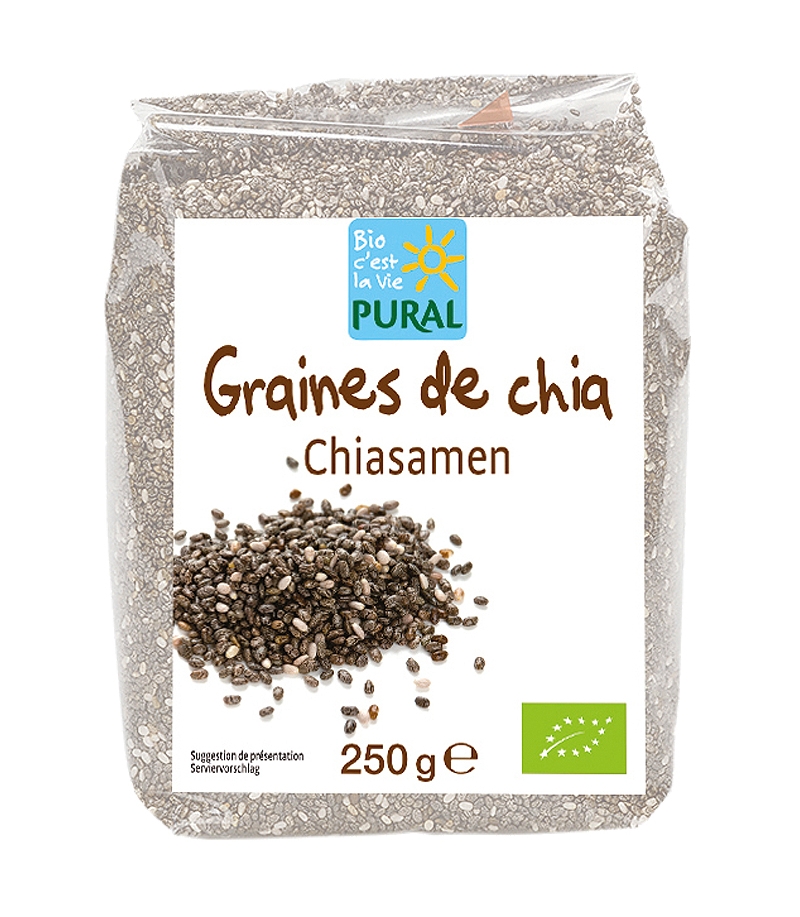 Sachet de 300 grammes de graines de Chia bio - Uberti Shop