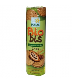 BIO-Doppelkekse Dinkel mit feiner Kakaocreme - 300g - Pural