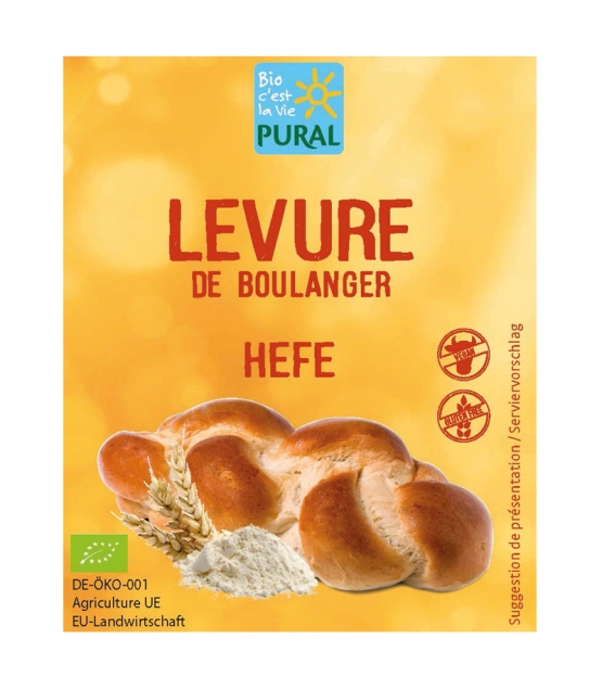 Levure de boulanger BIO 9g Pural