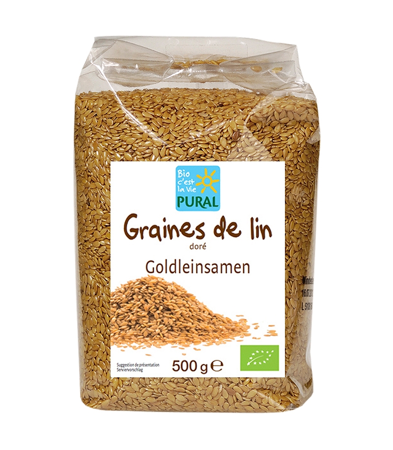 BIO-Goldleinsamen - 500g - Pural BIO-Goldleinsamen - 500g - Pural