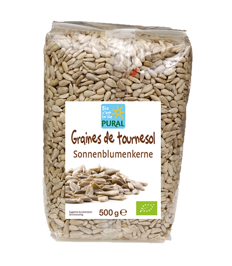 BIO-Sonnenblumenkerne - 500g - Pural BIO-Sonnenblumenkerne - 500g - Pural