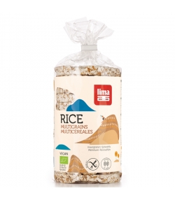 Galettes de riz multicéréales BIO - 100g - Lima