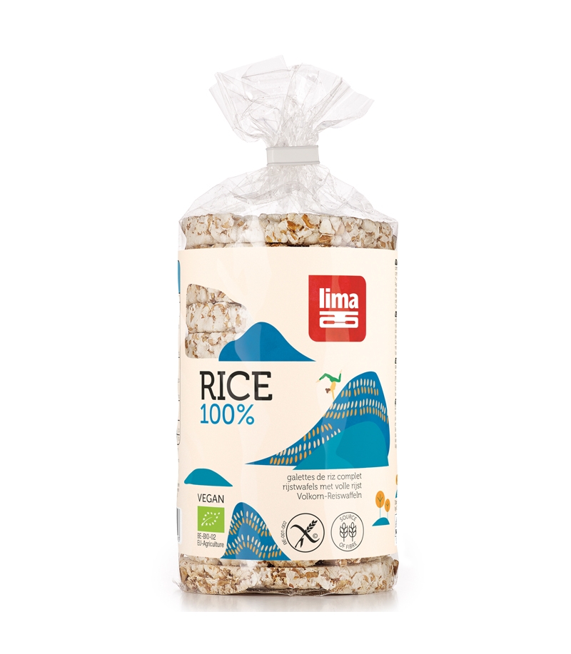 BIO-Reiswaffeln - 100g - Lima BIO-Reiswaffeln - 100g - Lima