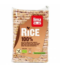 Galettes de riz complet BIO - 130g - Lima