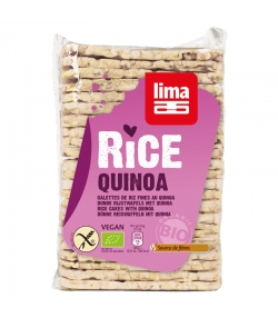 Galettes de riz quinoa BIO - 130g - Lima
