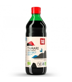Sauce de soja avec 25% de sel en moins BIO - Tamari - 500ml - Lima