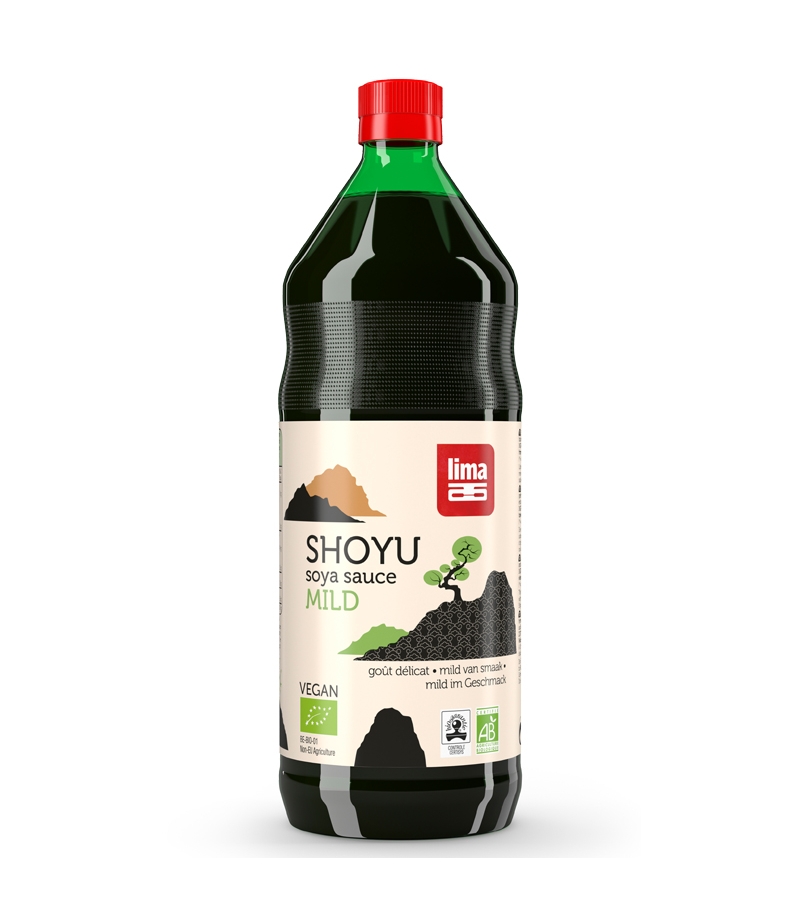 BIO-Sauce aus Soja & Weizen - Shoyu - 1l - Lima