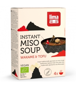 BIO-Miso Soup Instant Wakame & Tofu - 40g - Lima
