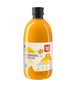Boisson de vinaigre gingembre & curcuma BIO - Drinking Vinegar - 500ml - Lima