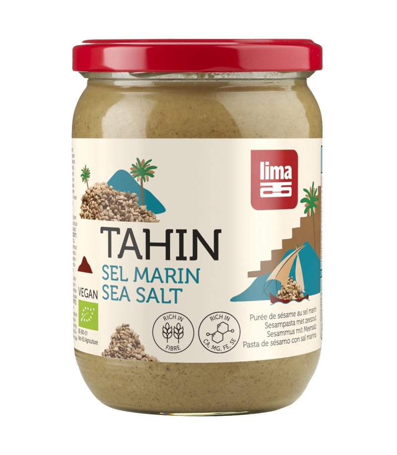 Crème de sésame au sel marin BIO - Tahin - 500g - Lima