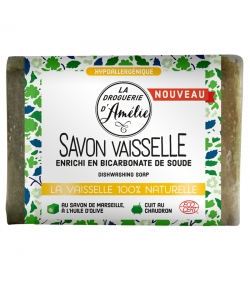 Savon vaisselle au savon de Marseille écologique - 200g - La droguerie d'Amélie Savon vaisselle au savon de Marseille écologique - 200g - La droguerie d'Amélie
