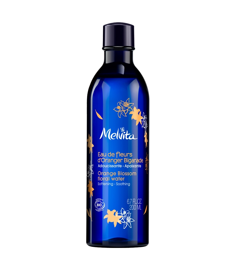 Eau florale BIO fleur d'oranger - 200ml - Melvita Eau florale BIO fleur d'oranger - 200ml - Melvita