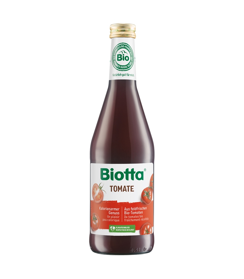 Jus de tomate avec citron & sel marin BIO - 500ml - Biotta