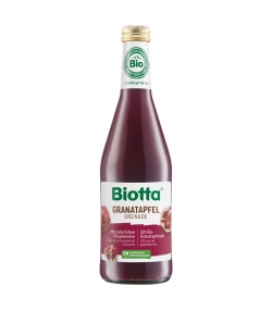 Jus de grenade avec infusion de thé blanc & jus d'agave BIO - 500ml - Biotta Jus de grenade avec infusion de thé blanc & jus d'agave BIO - 500ml - Biotta