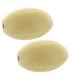2 savons rotatifs blancs naturels amande douce - 2x290g - Provendi