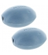 2 natürliche blauviolette Drehseifen Lavendel - 2x290g - Provendi