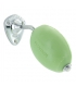 Savon rotatif vert verveine avec porte-savon chrome - 290g - Provendi