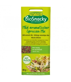 Mild-aromatische BIO-Saatenmischungen - 40g - Rapunzel bioSnacky