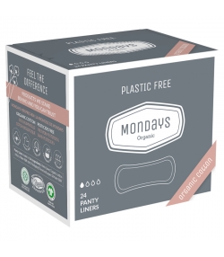 BIO-Slipeinlagen - 24 Stück - Organic Mondays